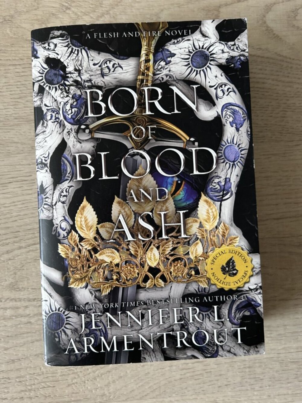 Born of Blood and Ash- Jennifer L Armentrout; Indigo exclusive paperback